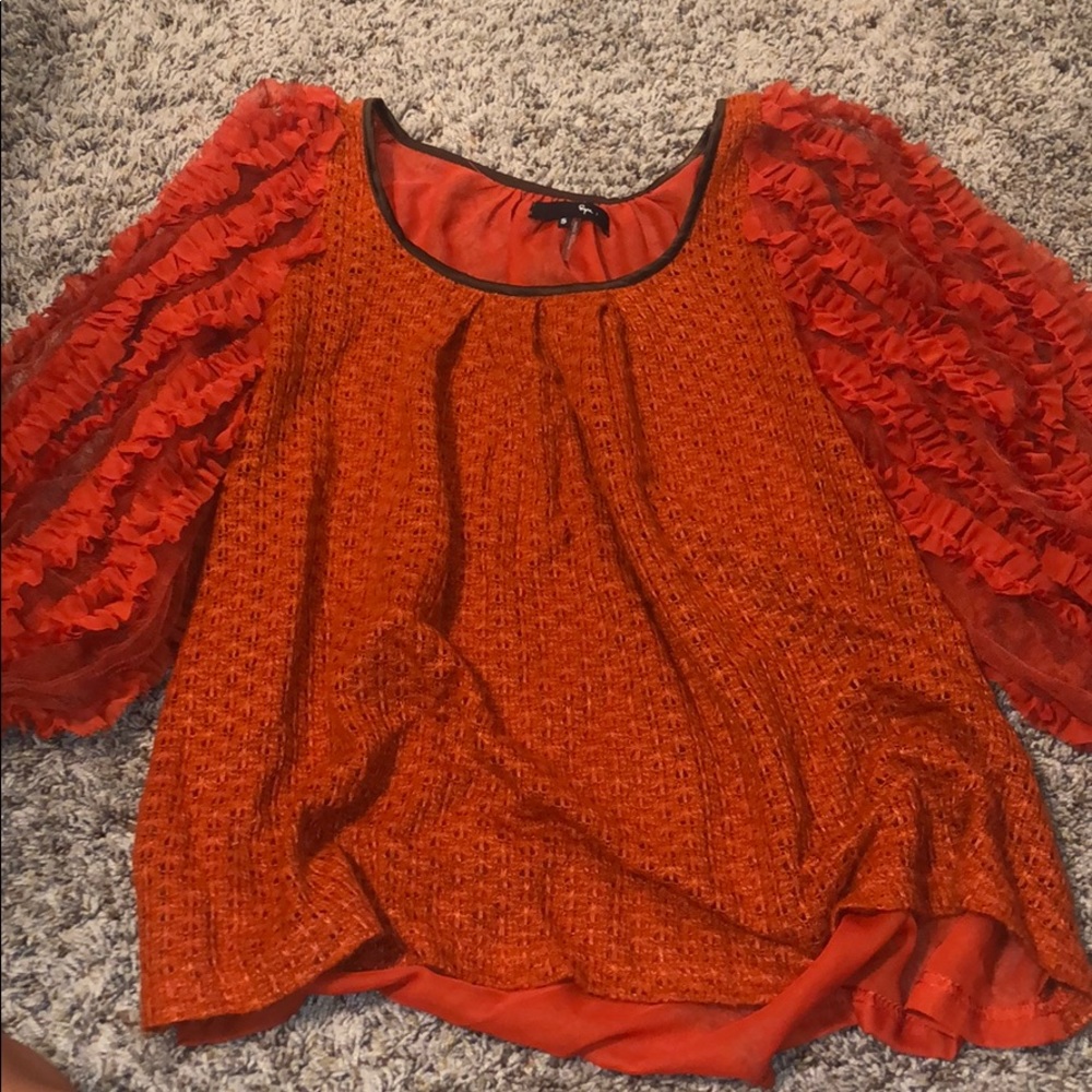 Burnt Orange Shirt